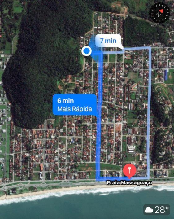 Casa Na Praia Massaguacu - Caraguatatuba Exterior foto